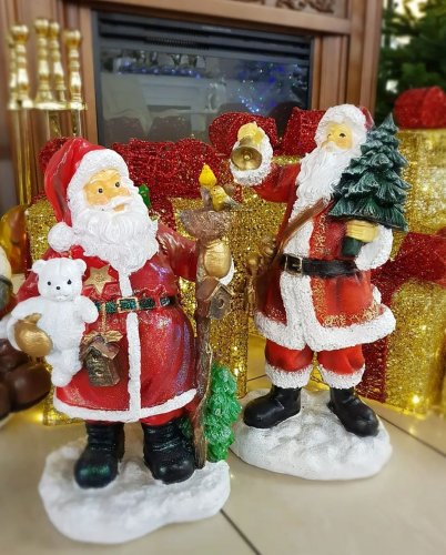 НОВОГОДНИЕ ФИГУРКИ ИЗ ПОЛИСТОУНА