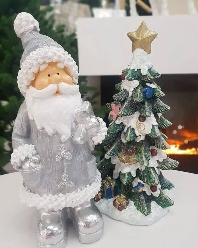 НОВОГОДНИЕ ФИГУРКИ ИЗ ПОЛИСТОУНА