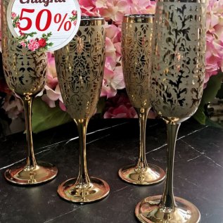 СКИДКА на посуду, бокалы и предметы сервировки -50%!