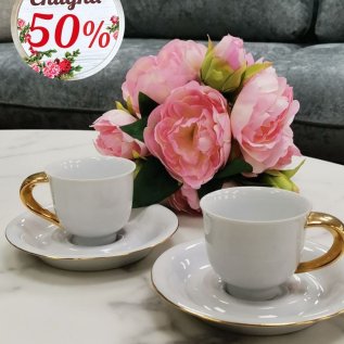 СКИДКА на посуду, бокалы и предметы сервировки -50%!