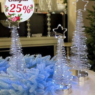 Скидка -25% на ДЕКОР, гирлянды, игрушки