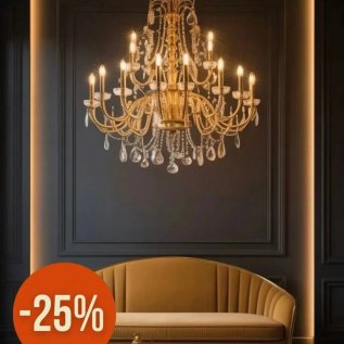 ХРУСТАЛЬНЫЕ ЛЮСТРЫ Bohemia Ivele Crystal: эталон качества и стиля. Осенние скидки до -25%