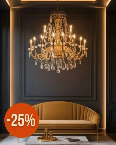 ХРУСТАЛЬНЫЕ ЛЮСТРЫ Bohemia Ivele Crystal: эталон качества и стиля. Осенние скидки до -25%