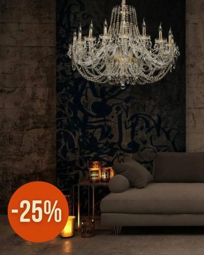 ХРУСТАЛЬНЫЕ ЛЮСТРЫ Bohemia Ivele Crystal: эталон качества и стиля. Осенние скидки до -25%