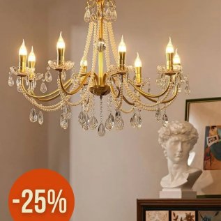 ХРУСТАЛЬНЫЕ ЛЮСТРЫ Bohemia Ivele Crystal: эталон качества и стиля. Осенние скидки до -25%